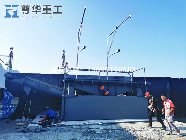 雙車位振動砂石分離機